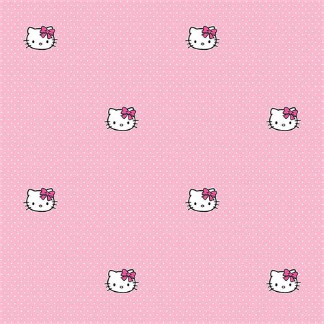 light pink hello kitty wallpaper